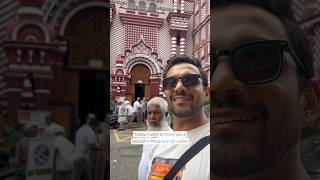 The beautiful red mosque in Sri Lanka 🥰 [upl. by Harimas]