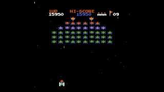 Galaxian NES Hack Rapid Shooting [upl. by Sidonia]