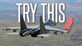 The Simplest Fighter To Learn in DCS  DCS J11Su27 Flanker Gameplay [upl. by Ardnekal]