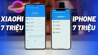 SO SÁNH XIAOMI K60 PRO VÀ IPHONE 12  HƠN 7 TRIỆU KÈO NÀY KHÔNG CÂN [upl. by Chloras]