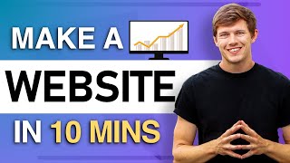 How To Build A Website in 10 Minutes Wordpress Tutorial 2024 [upl. by Arimak]