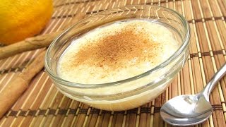 Arroz con Leche Casero Cremoso y Fácil [upl. by Aliled]