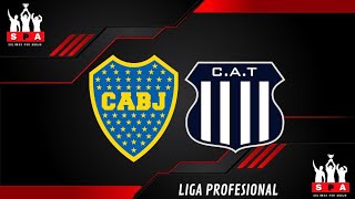 BOCA JUNIORS VS TALLERES EN VIVO⚽️⚽️⚽️🚨GOL DE CAVANI ANULADO🚨 LIGA PROFESIONAL  FECHA 3 [upl. by Etnoel453]