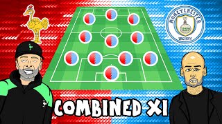 LIVERPOOL vs MAN CITY Combined XI 2024 [upl. by Adara]