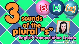 3 Sounds of the Plural quotsquot in English s z or ɪz [upl. by Wera]