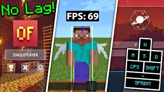 10 FPS Boost Clients For MCPE 119  Minecraft Bedrock Edition [upl. by Akciret]