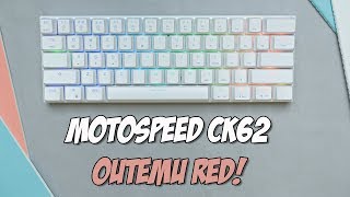 Motospeed CK62 Mechanical Keyboard Review  Layer FIX [upl. by Nivra]