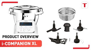 What attachments are included  iCompanion XL Cooking Food Processor [upl. by Peggi718]