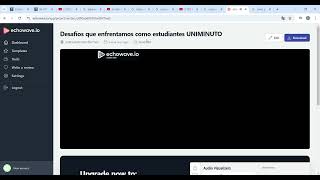 Desafíos que enfrentamos como estudiantes de la UNIMINUTO [upl. by Dann690]