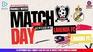 INTERNATIONAL FRIENDLY MATCH  LANANG FC VS LAGENDA FC [upl. by Sixel]