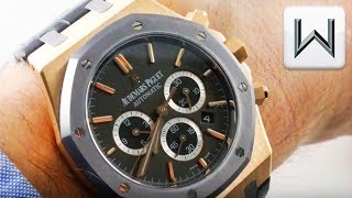 Audemars Piguet Royal Oak Chronograph Leo Messi Limited Edition 26325OLOOD005CR01 Watch Review [upl. by Liagaba]