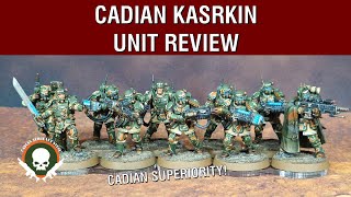 Unit Review Kasrkin  10th Edition Index [upl. by Aroz]