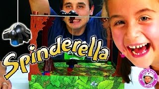 Wir spielen SPINDERELLA das Kinderspiel des Jahres 2015  Kinderkanal [upl. by Wandie]