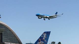 LVKHT Airbus A330 Aerolíneas Argentinas Landing Ezeiza Runway 17 22112023 [upl. by Llertnahs]