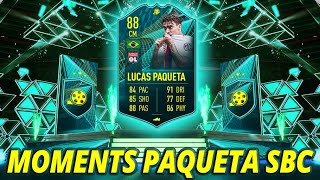 FIFA 22 LUCAS PAQUETA SBC CHEAPEST SOLUTION  NO LOYALTY [upl. by Cherice]