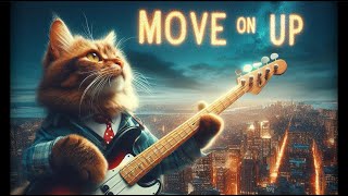 Curtis Mayfield  Move on Up Bass Cover Bass Tabs in Video FREE TAB IN DESCRIPTION [upl. by Iznik]