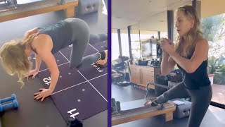 Jennifer Aniston Reveals HARDCORE Workout Routine [upl. by Tdnarb77]