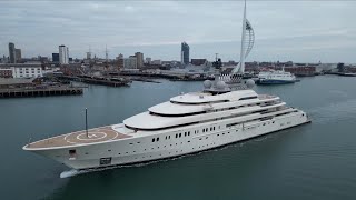 OPERA Yacht • Lurssen • 2022 • Owner Abdullah bin Zayed Al Nahyan DJI Mini 3 PRO Freewell UV Filter [upl. by Dahl]