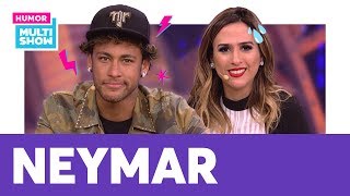 Neymar e Tatá Werneck falam de FAKE NEWS e mais  AQUECIMENTO Lady Night  Humor Multishow [upl. by Adehsar]