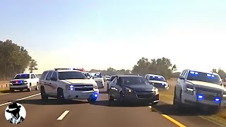 BEST OF ALL TIME Unmarked Police Karma amp Police High Speed Pursuit [upl. by Einnus]