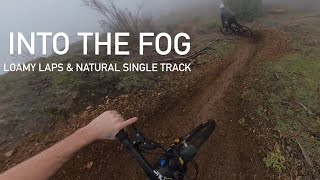 Epic fog and ample loam Vancouver Island quotwinterquot rides [upl. by Vikki]