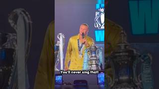 Erling Haaland Sings About The Champions League 😂🏆 shorts [upl. by Cyrille]