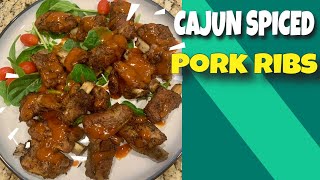 Cajun Spiced Pork Ribs  Ninja Cooking System Recipe  Gie Cucina shorts [upl. by Falconer]