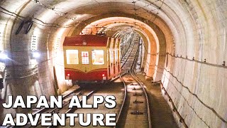 Japan Alps Adventure Taking Japans Highest Railway from Nagano to Toyama  Japan Travel [upl. by Beichner210]