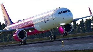 Wizz Air Landing at Luton  Flight Simulator [upl. by Yentrac]