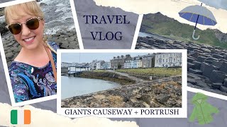 Giants Causeway and Portrush Ireland Day Trip 🇮🇪 Travel Vlog [upl. by Cointon]