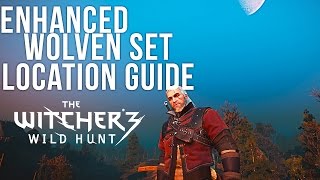 The Witcher 3  Enhanced Wolven Armor Location Guide Wolf School Quest [upl. by Huppert288]