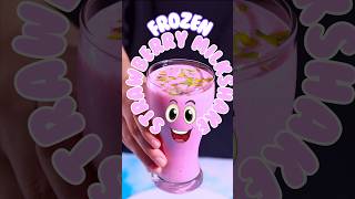 Let’s Make Frozen Strawberry Milkshake  for Someone’s Special 😙😙shorts [upl. by Ladiv]