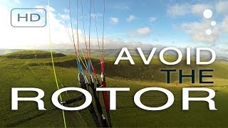 Paragliding Safety How to Avoid the Rotor Mount Caburn [upl. by Shafer844]