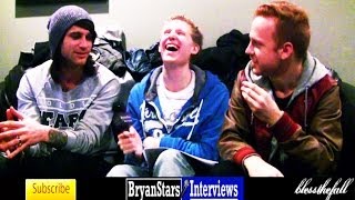 Blessthefall Interview 3 Beau Bokan amp Eric Lambert 2013 [upl. by Nabroc]