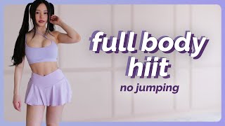 Full Body Burn HIIT Workout  Beginner Friendly No Jumping [upl. by Rengaw554]