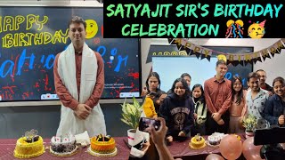 Satyajit Sirs Birthday Celebration 💐🎉😍  SPM IAS Academy  Guwahati  spm spmiasacademy [upl. by Thema]