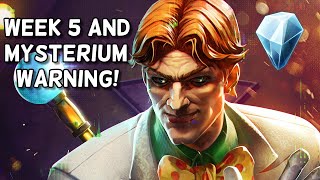 Make Sure To Save Back Mysterium  Easy Way To Do Arcade Objective  Week 5 SQ Playthrough  MCOC [upl. by Ernesta]