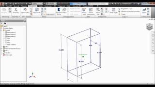 Autodesk Inventor 2014 Student 2016 2017 Parametryzacja Parameters [upl. by Eidnim295]