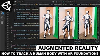 AR Foundation With Unity3d  How To Track A Human Body in 3D With AR Foundation [upl. by Floria211]