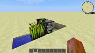 ComputerCraft Turtle Wheat Farm [upl. by Oreste]