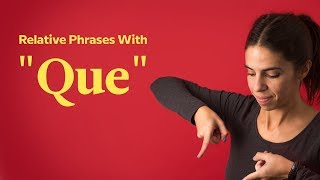 Relative Phrases quotQuequot You Need To Know [upl. by Llenyaj]