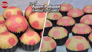 apam polkadot resepi simplegebu dan comel Bahan bahan pun senang je [upl. by Ysnap158]