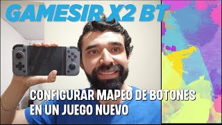 GAMESIR X2  Configurar Mapeo en un Juego Nuevo [upl. by Scarlett]