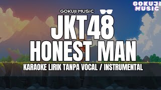 JKT48  Honest Man  Karaoke Lirik Tanpa Vocal  Instrumental [upl. by Eppie157]