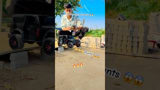 THAR 4x4 stunts 🔥🔥full power 💪😱stunt thar [upl. by Einahpets193]