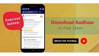 TUTORIAL Download Aadhaar 2024  StepbyStep Guide [upl. by Airtemak]