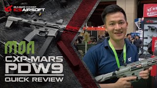 2019 MOA Exhibition│CXPMARS PDW9 Quick Review│ICS Airsoft [upl. by Varion376]