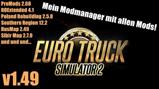 Ladereihenfolge für ETS2 149 mit ProMods 268  weitere MapAddons [upl. by Nwad884]