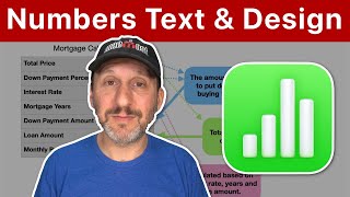 Designing Better Numbers Spreadsheets With Text And Shapes [upl. by Eirroc]