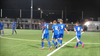 Boreham Wood U18s 21 AFC Dunstable U18s League Match Goals 25th Sept 2017 [upl. by Yhtimit551]